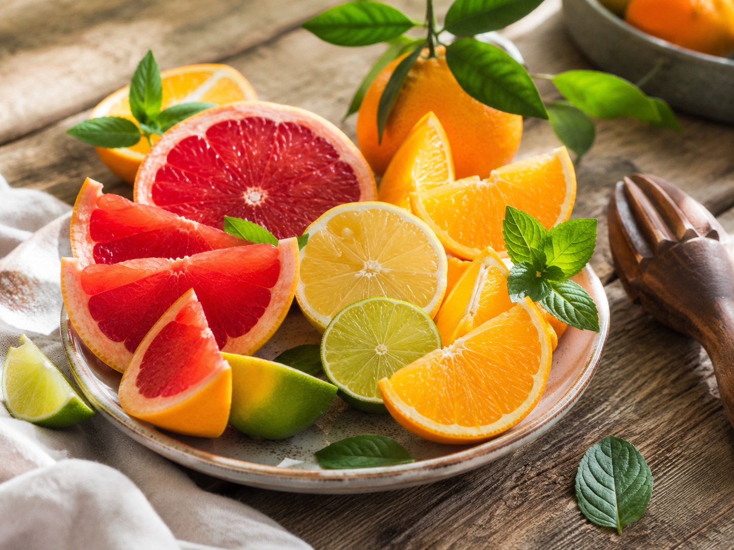 Vote option Citrus Plate